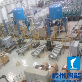 变压器生产流水线