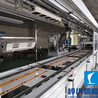 液晶电视生产流水线