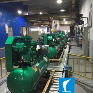 空压机装配流水线