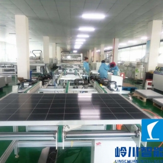 光伏组件装配线