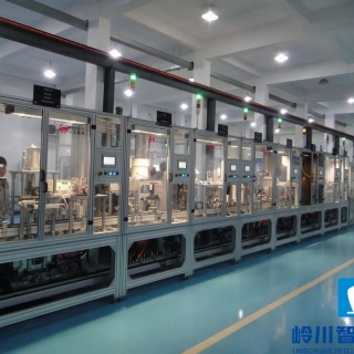 压缩机装配流水线