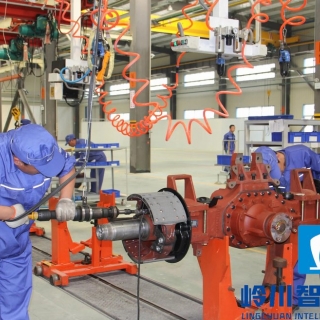 汽车车桥装配线