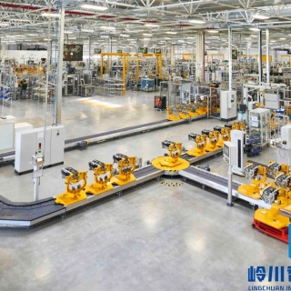 汽车发动机生产线